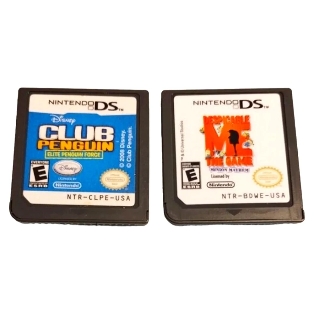 Club Penguin Despicable Me The Game Minion Mayhem Nintendo‎ DS Game